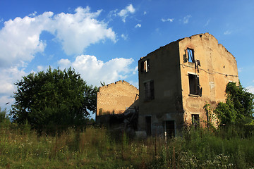 Image showing farmhouse ruins