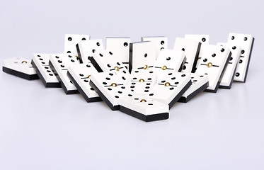 Image showing domino chips