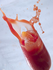 Image showing Juice splash