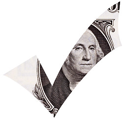 Image showing Dollar Tick