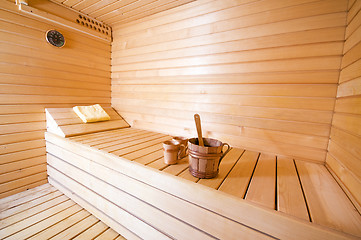 Image showing sauna