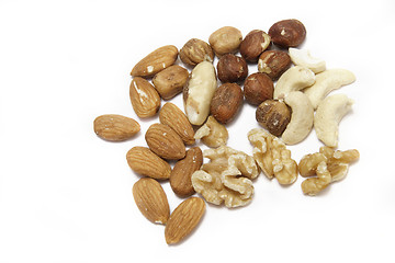 Image showing assorted mixed nuts
