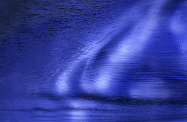 Image showing blue abstract background