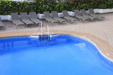 Image showing fresh looking swimming pool