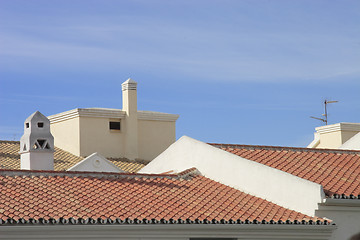 Image showing rooftops