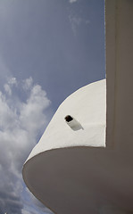 Image showing balcony architectural lines