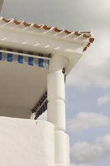 Image showing balcony and column support