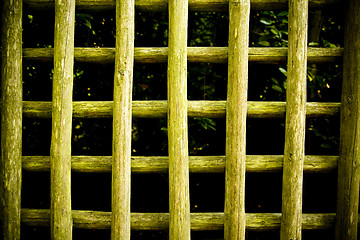 Image showing Wood Fence