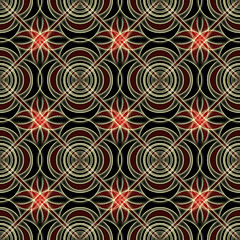 Image showing Abstract seamless pattern