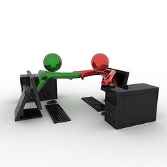 Image showing Business handshake