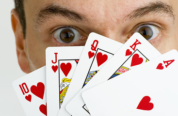 Image showing royal flush