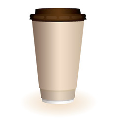 Image showing large coffee cup