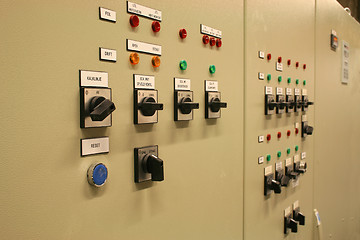 Image showing Electrical panel.