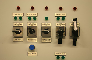 Image showing Electrical panel.