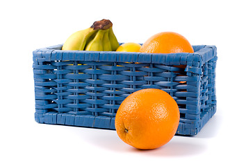 Image showing basket with fruits