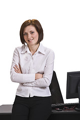 Image showing Portrait of a businesswoman