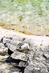 Image showing Rocks at Georgian Bay