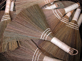 Image showing Little brooms