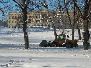 Image showing The royal palace in Oslo