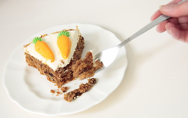 Image showing carrot cake