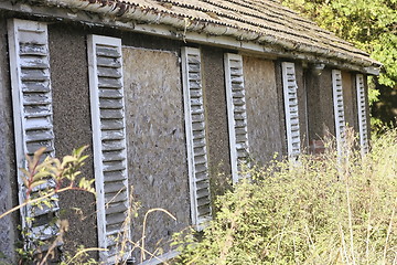 Image showing decayed shutters