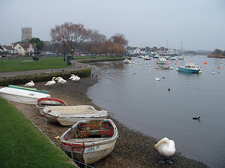 Image showing Christchurch Harbour