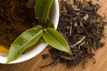 Image showing green tea