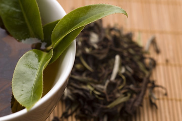 Image showing green tea