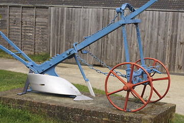 Image showing vintage plough