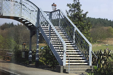 Image showing bridge steps connecting platforms