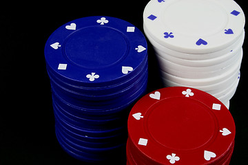 Image showing poker chips