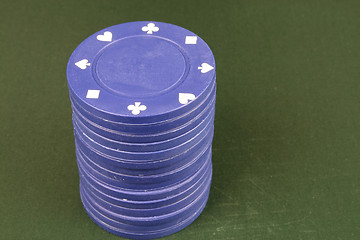 Image showing poker chips