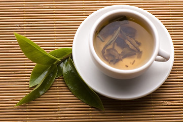 Image showing green tea