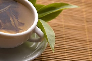 Image showing green tea