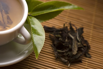 Image showing green tea