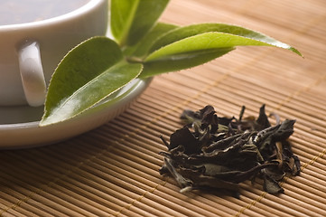 Image showing green tea