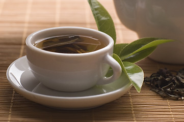 Image showing green tea