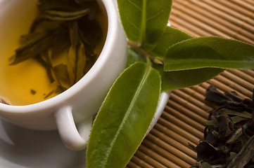 Image showing green tea