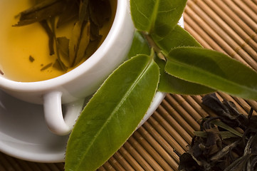 Image showing green tea