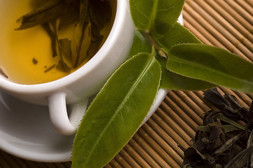 Image showing green tea