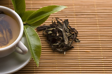 Image showing green tea