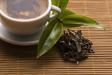 Image showing green tea