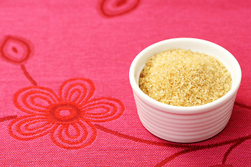 Image showing brown sugar cubes