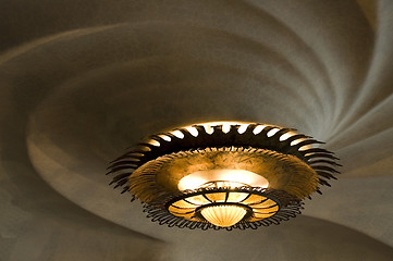 Image showing chandelier. casa batllo - detail