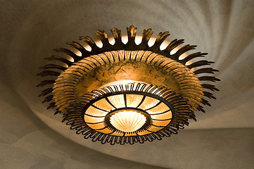 Image showing chandelier. casa batllo - detail