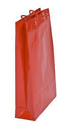 Image showing Red shopping bag