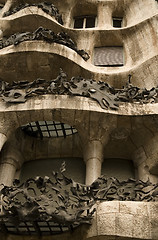 Image showing la padrera (antonio gaudi)