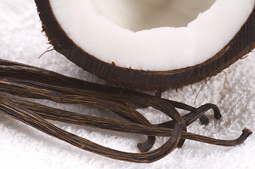 Image showing coco and vanilla bath