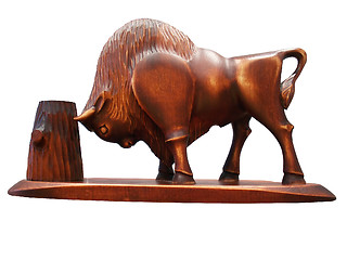Image showing Wooden bison