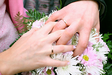 Image showing Wedding rings